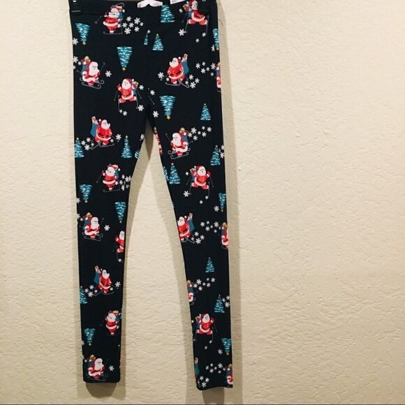 New Bundle of 2 Christmas leggings themed tights xs - Picture 8 of 10
